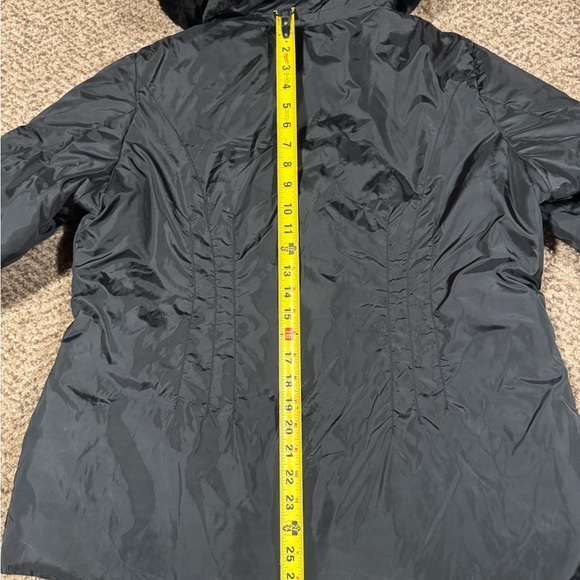 Sam Edelman black Puffer coat with removable faux fur shawl! - Picture 13 of 13